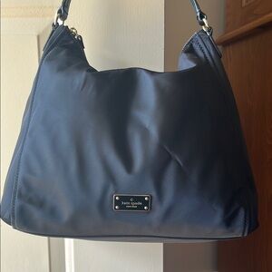 Kate Spade Black Nylon Shoulder Bag .